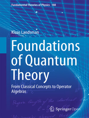 cover image of Foundations of Quantum Theory